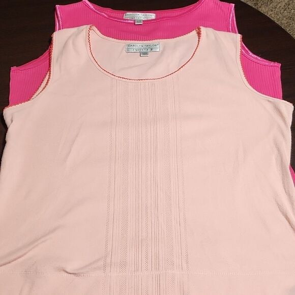 Set of 2 Sleeveless tank tops undershirts sleepwear shirts - Picture 1 of 5